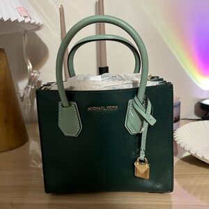 Michael Kors Dark Green MD Bag